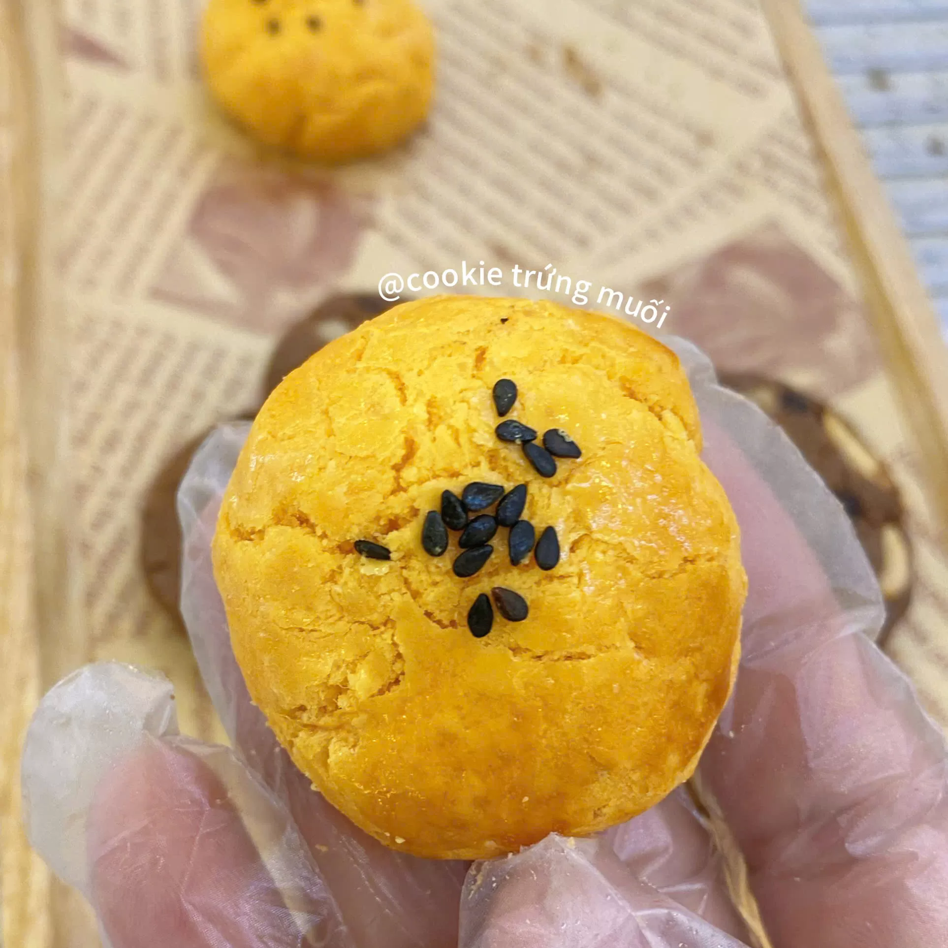 Cookie Trứng Muối