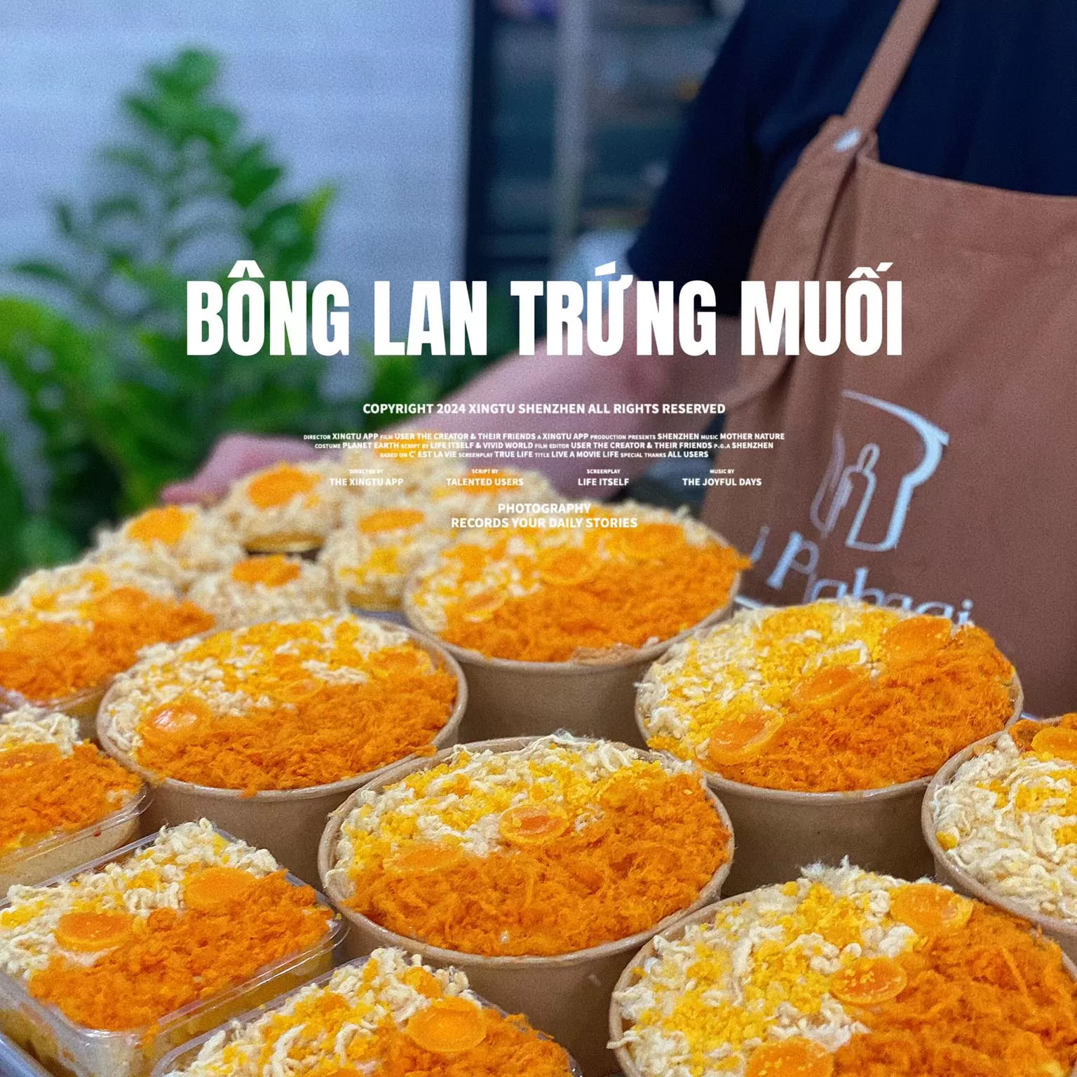 Bông Lan Trứng Muối sz tròn